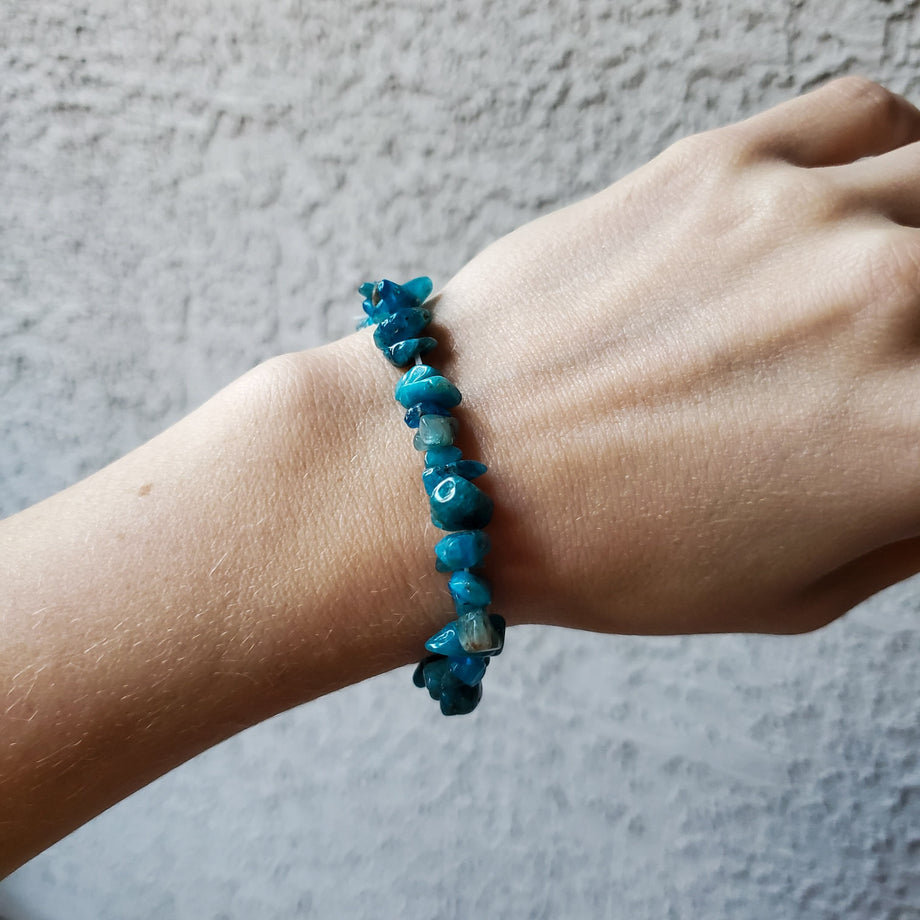 Blue Apatite Bracelet